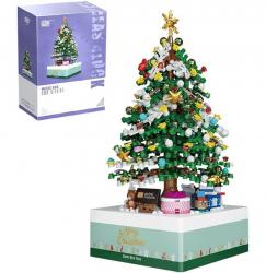 Конструктор Loz 1237 - Новогодняя ёлка 2 в 1 со звуком