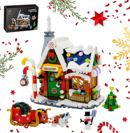 Конструктор Loz 1223 - Рождественский домик