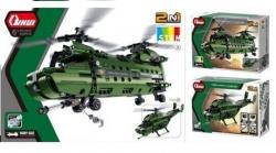 Конструктор 6809 - Военный вертолет 2 в 1