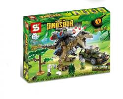 Конструктор SY 1596 «Погоня за Тираннозавром», 205038