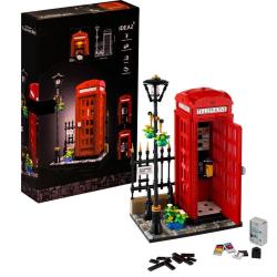 Конструктор King 14607 - Красная лондонская телефонная будка