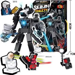 Конструктор 3315 Skibidi - Скибиди Титан Камера Мен