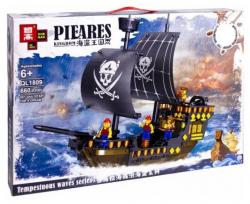Конструктор Zhe Gao QL1809 «Пиратский корабль» 