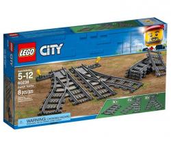 Конструктор Lego 60238 City Железнодорожные стрелки