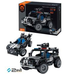 Конструктор iM.Master 6810 - Полицейская машина 2в1 бронированная