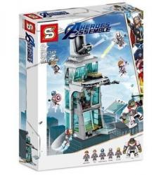 Конструктор SY 1349 - Marvel Башня Мстителей Эра Альтрона