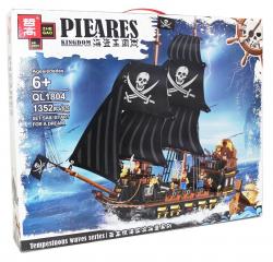 Конструктор Zhe Gao QL1804 «Корабль-Черный ястреб» 