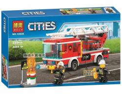 Конструктор Bela 10828 Пожарный автомобиль с лестницей