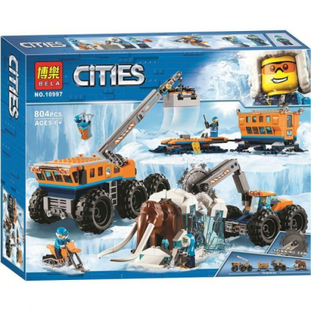 Конструктор Bela 10997 Мобильная база полярных исследователей