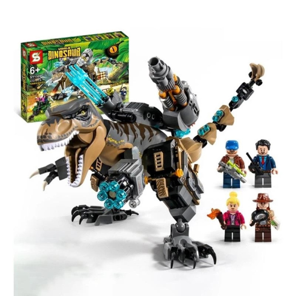Конструктор SY 1509 «Атака на роботе-Тираннозавре»