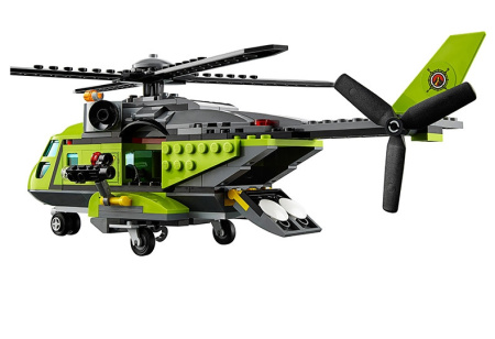 Конструктор Bela 10640 Грузовой вертолёт исследователей вулканов