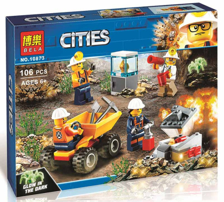 Конструктор Bela 10873 Бригада шахтеров