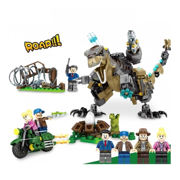 Конструктор SY 1509 «Атака на роботе-Тираннозавре»