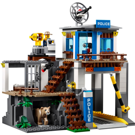 Конструктор Lepin 02097 Полицейский участок в горах