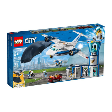 Конструктор Lego 60210 City Police Воздушная полиция: авиабаза