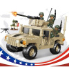 Конструктор Sembo 207121 - Бронированный внедорожник Hummer M1114