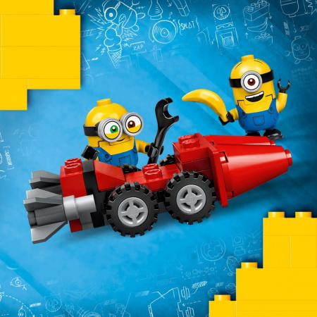 Конструктор Lego 75549 Minions Невероятная погоня на мотоцикле