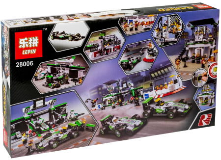 Конструктор Lepin 28006 Формула-1 Mercedes AMG Petronas