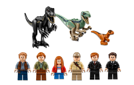 Конструктор Bela 10928 / 6099 Нападение индораптора в поместье Локвуд