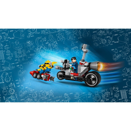 Конструктор Lego 75549 Minions Невероятная погоня на мотоцикле