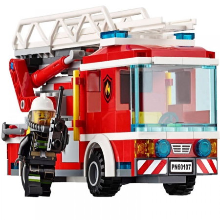 Конструктор Lepin 02054 Пожарная машина с лестницей
