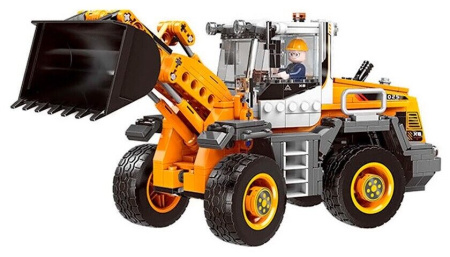 Конструктор XB-03035 - Ковшовый погрузчик