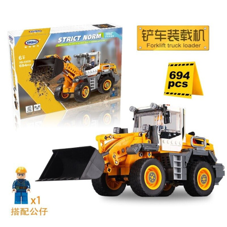 Конструктор XB-03035 - Ковшовый погрузчик