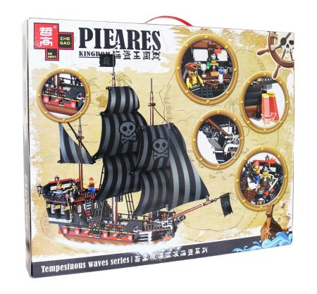 Конструктор 982003 - Чёрная жемчужина корабль