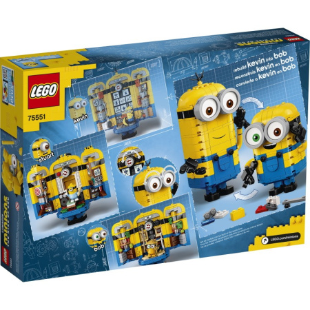 Конструктор Lego 75551 Minions Фигурки миньонов и их дом