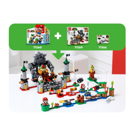 Конструктор Lego 71369 Super Mario Решающая битва в замке Боузера