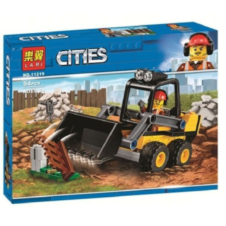 Конструктор Lari 11219 Строительный погрузчик