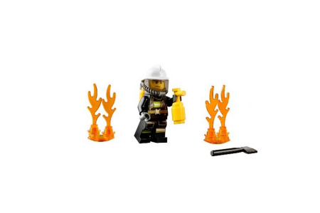 Конструктор Lepin 02086 Тушение пожара