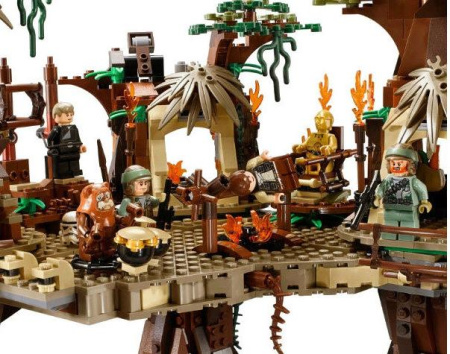 Конструктор Lion King 180016 Деревня Эвоков