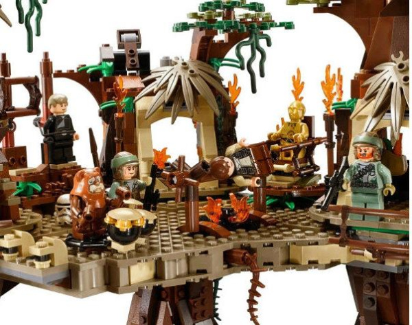 Конструктор Lion King 180016 Деревня Эвоков