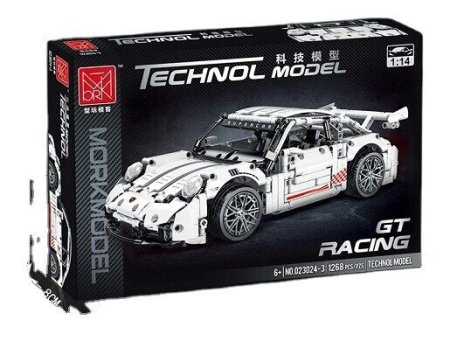 Конструктор MOC MORK 023024-3 - Белый Porsche GT