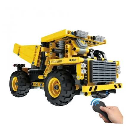 Конструктор Mould King 13016 Карьерный самосвал "Белаз" на радиоуправлении