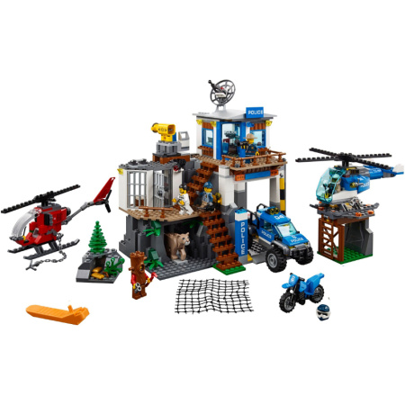 Конструктор Lepin 02097 Полицейский участок в горах