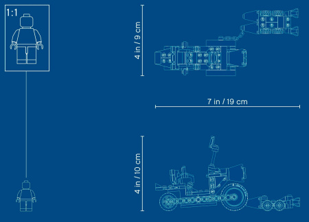 Конструктор King 81888 Невероятная погоня на мотоцикле
