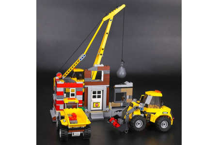 Конструктор Lepin 02042 Снос здания