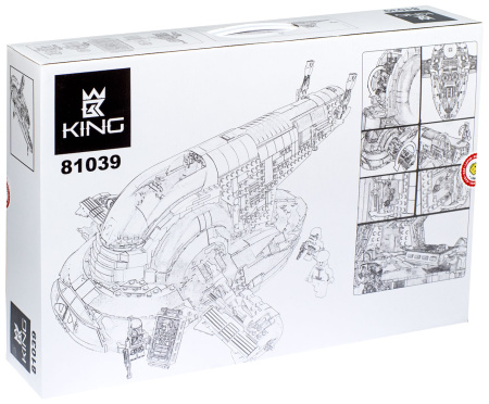 Конструктор King 81039 Slave I — Звездолет Бобы Фетта