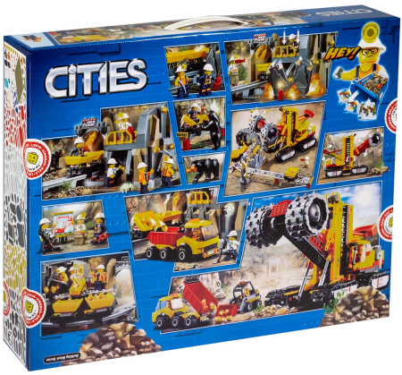 Конструктор Bela 10876 Площадка для горнодобывающих работ