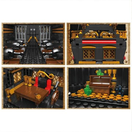 Конструктор Mould King 13083 - Пиратский корабль Умирающая чайка