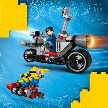 Конструктор Lego 75549 Minions Невероятная погоня на мотоцикле