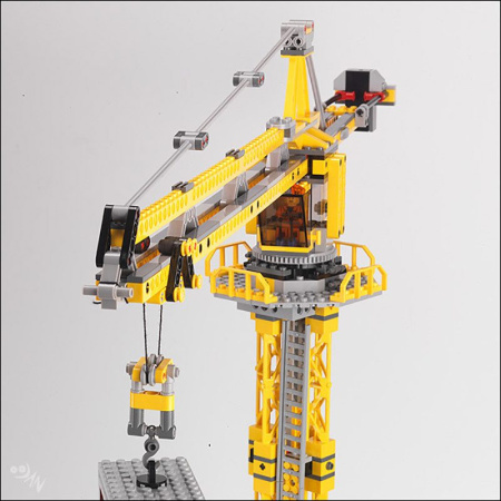 Конструктор Lepin 02069 Большой строительный кран