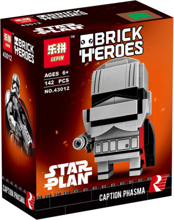 Конструктор Lepin 43012 Капитан Фазма — Фигура BrickHeadz