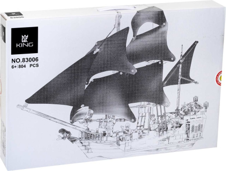 Конструктор King 86006 Черная Жемчужина — Корабль Пиратов