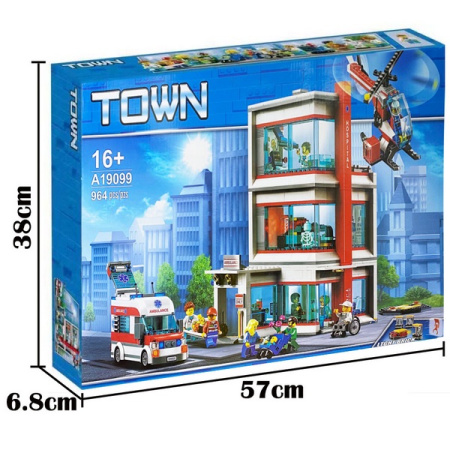 Конструктор Городская больница King A19099