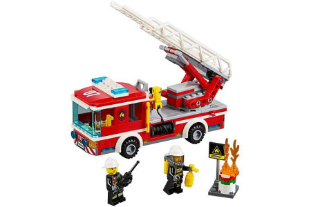 Конструктор Lepin 02054 Пожарная машина с лестницей