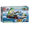 Конструктор Lari 60134 - Побег барионикса на катере 