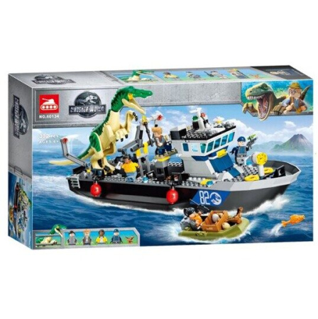 Конструктор Lari 60134 - Побег барионикса на катере 